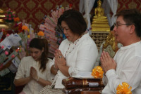 คณะศึกษาศาสตร์ มช. เป็นเจ้าภาพทอดกฐินสามัคคี เพื่อสมทบทุน สร้างพระวิหารและบูรณปฏิสังขรณ์ วัดป่าจำปาราว (ร้าง)