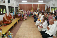 คณะศึกษาศาสตร์ มช. เป็นเจ้าภาพทอดกฐินสามัคคี เพื่อสมทบทุน สร้างพระวิหารและบูรณปฏิสังขรณ์ วัดป่าจำปาราว (ร้าง)