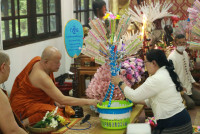 คณะศึกษาศาสตร์ มช. เป็นเจ้าภาพทอดกฐินสามัคคี เพื่อสมทบทุน สร้างพระวิหารและบูรณปฏิสังขรณ์ วัดป่าจำปาราว (ร้าง)