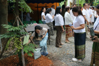 คณะศึกษาศาสตร์ มช. เป็นเจ้าภาพทอดกฐินสามัคคี เพื่อสมทบทุน สร้างพระวิหารและบูรณปฏิสังขรณ์ วัดป่าจำปาราว (ร้าง)