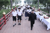 พิธีทำบุญตักบาตรเพื่อถวายเป็นพระราชกุศล สมเด็จพระนางเจ้าสิริกิติ์ 