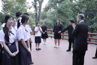 พิธีทำบุญตักบาตรเพื่อถวายเป็นพระราชกุศล สมเด็จพระนางเจ้าสิริกิติ์ 