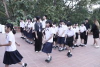 พิธีทำบุญตักบาตรเพื่อถวายเป็นพระราชกุศล สมเด็จพระนางเจ้าสิริกิติ์ 