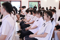 พิธีทำบุญตักบาตรเพื่อถวายเป็นพระราชกุศล สมเด็จพระนางเจ้าสิริกิติ์ 