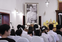 พิธีทำบุญตักบาตรเพื่อถวายเป็นพระราชกุศล สมเด็จพระนางเจ้าสิริกิติ์ 