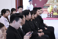 พิธีทำบุญตักบาตรเพื่อถวายเป็นพระราชกุศล สมเด็จพระนางเจ้าสิริกิติ์ 