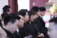 พิธีทำบุญตักบาตรเพื่อถวายเป็นพระราชกุศล สมเด็จพระนางเจ้าสิริกิติ์ 