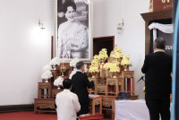 พิธีทำบุญตักบาตรเพื่อถวายเป็นพระราชกุศล สมเด็จพระนางเจ้าสิริกิติ์ 