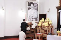 พิธีทำบุญตักบาตรเพื่อถวายเป็นพระราชกุศล สมเด็จพระนางเจ้าสิริกิติ์ 