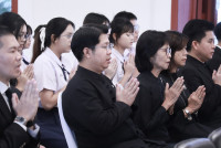 พิธีทำบุญตักบาตรเพื่อถวายเป็นพระราชกุศล สมเด็จพระนางเจ้าสิริกิติ์ 