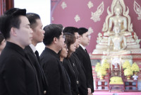 พิธีทำบุญตักบาตรเพื่อถวายเป็นพระราชกุศล สมเด็จพระนางเจ้าสิริกิติ์ 