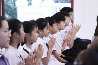 พิธีทำบุญตักบาตรเพื่อถวายเป็นพระราชกุศล สมเด็จพระนางเจ้าสิริกิติ์ 