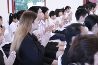 พิธีทำบุญตักบาตรเพื่อถวายเป็นพระราชกุศล สมเด็จพระนางเจ้าสิริกิติ์ 