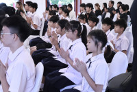 พิธีทำบุญตักบาตรเพื่อถวายเป็นพระราชกุศล สมเด็จพระนางเจ้าสิริกิติ์ 