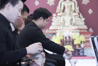 พิธีทำบุญตักบาตรเพื่อถวายเป็นพระราชกุศล สมเด็จพระนางเจ้าสิริกิติ์ 