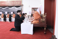 พิธีทำบุญตักบาตรเพื่อถวายเป็นพระราชกุศล สมเด็จพระนางเจ้าสิริกิติ์ 