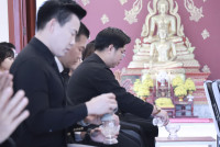 พิธีทำบุญตักบาตรเพื่อถวายเป็นพระราชกุศล สมเด็จพระนางเจ้าสิริกิติ์ 