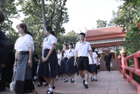 พิธีทำบุญตักบาตรเพื่อถวายเป็นพระราชกุศล สมเด็จพระนางเจ้าสิริกิติ์ 