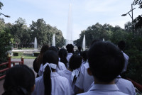 พิธีทำบุญตักบาตรเพื่อถวายเป็นพระราชกุศล สมเด็จพระนางเจ้าสิริกิติ์ 