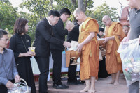 พิธีทำบุญตักบาตรเพื่อถวายเป็นพระราชกุศล สมเด็จพระนางเจ้าสิริกิติ์ 