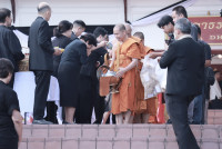 พิธีทำบุญตักบาตรเพื่อถวายเป็นพระราชกุศล สมเด็จพระนางเจ้าสิริกิติ์ 