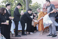 พิธีทำบุญตักบาตรเพื่อถวายเป็นพระราชกุศล สมเด็จพระนางเจ้าสิริกิติ์ 