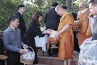 พิธีทำบุญตักบาตรเพื่อถวายเป็นพระราชกุศล สมเด็จพระนางเจ้าสิริกิติ์ 