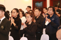 คณะศึกษาศาสตร์ มช. ร่วมพิธีทำบุญตักบาตรพระสงฆ์ ในวาระสัตตมวาร (7 วัน) อุทิศถวายพระราชกุศลแด่สมเด็จพระนางเจ้าสิริกิติ์ พระบรมราชินีนาถ พระบรมราชชนนีพันปีหลวง ณ ศาลาธรรม