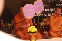 คณะศึกษาศาสตร์ มช. ร่วมพิธีทำบุญตักบาตรพระสงฆ์ ในวาระสัตตมวาร (7 วัน) อุทิศถวายพระราชกุศลแด่สมเด็จพระนางเจ้าสิริกิติ์ พระบรมราชินีนาถ พระบรมราชชนนีพันปีหลวง ณ ศาลาธรรม