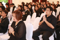 คณะศึกษาศาสตร์ มช. ร่วมพิธีทำบุญตักบาตรพระสงฆ์ ในวาระสัตตมวาร (7 วัน) อุทิศถวายพระราชกุศลแด่สมเด็จพระนางเจ้าสิริกิติ์ พระบรมราชินีนาถ พระบรมราชชนนีพันปีหลวง ณ ศาลาธรรม