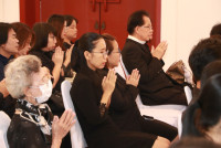 คณะศึกษาศาสตร์ มช. ร่วมพิธีทำบุญตักบาตรพระสงฆ์ ในวาระสัตตมวาร (7 วัน) อุทิศถวายพระราชกุศลแด่สมเด็จพระนางเจ้าสิริกิติ์ พระบรมราชินีนาถ พระบรมราชชนนีพันปีหลวง ณ ศาลาธรรม