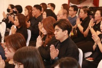 คณะศึกษาศาสตร์ มช. ร่วมพิธีทำบุญตักบาตรพระสงฆ์ ในวาระสัตตมวาร (7 วัน) อุทิศถวายพระราชกุศลแด่สมเด็จพระนางเจ้าสิริกิติ์ พระบรมราชินีนาถ พระบรมราชชนนีพันปีหลวง ณ ศาลาธรรม