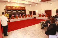 คณะศึกษาศาสตร์ มช. ร่วมพิธีทำบุญตักบาตรพระสงฆ์ ในวาระสัตตมวาร (7 วัน) อุทิศถวายพระราชกุศลแด่สมเด็จพระนางเจ้าสิริกิติ์ พระบรมราชินีนาถ พระบรมราชชนนีพันปีหลวง ณ ศาลาธรรม