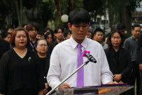 คณะศึกษาศาสตร์ มช. จัดพิธีน้อมรำลึกในพระมหากรุณาธิคุณและลงนามถวายอาลัย สมเด็จพระนางเจ้าสิริกิติ์ พระบรมราชินีนาถ พระบรมราชชนนีพันปีหลวง