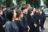 คณะศึกษาศาสตร์ มช. จัดพิธีน้อมรำลึกในพระมหากรุณาธิคุณและลงนามถวายอาลัย สมเด็จพระนางเจ้าสิริกิติ์ พระบรมราชินีนาถ พระบรมราชชนนีพันปีหลวง