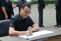 คณะศึกษาศาสตร์ มช. จัดพิธีน้อมรำลึกในพระมหากรุณาธิคุณและลงนามถวายอาลัย สมเด็จพระนางเจ้าสิริกิติ์ พระบรมราชินีนาถ พระบรมราชชนนีพันปีหลวง