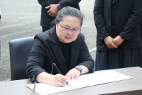 คณะศึกษาศาสตร์ มช. จัดพิธีน้อมรำลึกในพระมหากรุณาธิคุณและลงนามถวายอาลัย สมเด็จพระนางเจ้าสิริกิติ์ พระบรมราชินีนาถ พระบรมราชชนนีพันปีหลวง