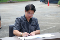 คณะศึกษาศาสตร์ มช. จัดพิธีน้อมรำลึกในพระมหากรุณาธิคุณและลงนามถวายอาลัย สมเด็จพระนางเจ้าสิริกิติ์ พระบรมราชินีนาถ พระบรมราชชนนีพันปีหลวง