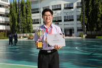 ธนวัฒน์ ตัวแทนนักเรียนอัจฉริยภาพวิชาการ สวช.