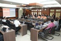 คณะศึกษาศาสตร์ มช. ให้การต้อนรับผู้บริหารและบุคลากรสายสนับสนุน คณะศิลปศาสตร์ มหาวิทยาลัยพะเยา เข้าศึกษาดูงานด้าน EdPEx