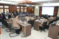 คณะศึกษาศาสตร์ มช. ให้การต้อนรับผู้บริหารและบุคลากรสายสนับสนุน คณะมนุษยศาสตร์และสังคมศาสตร์ มหาวิทยาลัยทักษิณ เข้าศึกษาดูงานด้าน EdPEx