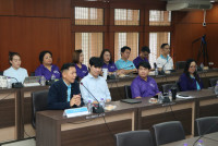 คณะศึกษาศาสตร์ มช. ให้การต้อนรับผู้บริหารและบุคลากรสายสนับสนุน คณะมนุษยศาสตร์และสังคมศาสตร์ มหาวิทยาลัยทักษิณ เข้าศึกษาดูงานด้าน EdPEx200