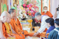 ศึกษาศาสตร์ มช. รับเมตตาจากพระธรรมเสนาบดี มอบทุนการศึกษาหนุนศิษย์ปัจจุบัน จากศรัทธาโครงการ {ปล่อยร้อย ได้ล้าน เพื่อการศึกษา}