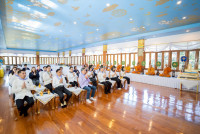 ศึกษาศาสตร์ มช. รับเมตตาจากพระธรรมเสนาบดี มอบทุนการศึกษาหนุนศิษย์ปัจจุบัน จากศรัทธาโครงการ {ปล่อยร้อย ได้ล้าน เพื่อการศึกษา}