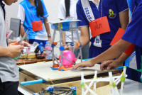 ค่ายสร้างนักวิทย์ สนุกคิดผ่าน STEAM ระดับชั้นมัธยมศึกษาตอนปลาย โรงเรียนสันทรายวิทยาคม 