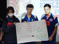 กิจกรรมค่ายภาษาอังกฤษ English Day Camp โรงเรียนรังษีวิทยา ระดับมัธยมศึกษาปีที่ 4