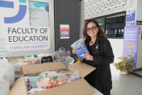 ศึกษาศาสตร์ มช. รวมพลังน้ำใจ ส่งต่อสิ่งของบริจาคเร่งด่วน ช่วยเหลือผู้ประสบภัยชาวสงขลา