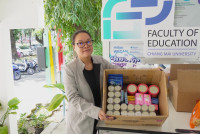 ศึกษาศาสตร์ มช. รวมพลังน้ำใจ ส่งต่อสิ่งของบริจาคเร่งด่วน ช่วยเหลือผู้ประสบภัยชาวสงขลา