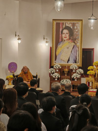 คณะศึกษาศาสตร์ มช. ร่วมพิธีบำเพ็ญกุศลอุทิศถวายเป็นพระราชกุศล แด่สมเด็จพระนางเจ้าสิริกิติ์ พระบรมราชินีนาถ พระบรมราชชนนีพันปีหลวง น้อมรำลึกในพระมหากรุณาธิคุณอันหาที่สุดมิได้