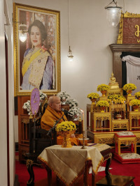 คณะศึกษาศาสตร์ มช. ร่วมพิธีบำเพ็ญกุศลอุทิศถวายเป็นพระราชกุศล แด่สมเด็จพระนางเจ้าสิริกิติ์ พระบรมราชินีนาถ พระบรมราชชนนีพันปีหลวง น้อมรำลึกในพระมหากรุณาธิคุณอันหาที่สุดมิได้